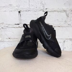Nike Baby Black Slip-On Shoes